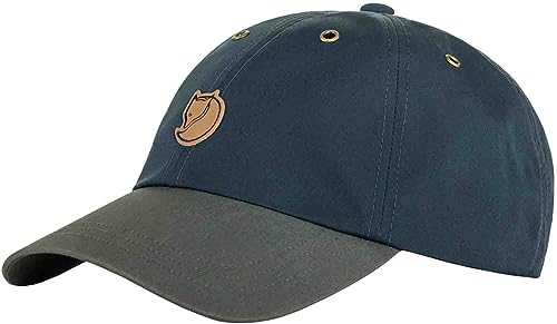 Fjällräven Unisex Vidda Cap Hat, Mountain Blue-Basalt, S EU