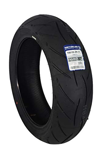 Metzeler Sportec M5 Front and Rear Motorcycle Radial Sport Bike Tires Set (120/70ZR17 Front 190/55ZR17) - Thumbnail 7