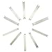 SANKUAI 10 pcs/Set 6-12mm Ovale Pomme Rond Couteau Rond Tour Bois Bodhi Tambour sphérique tourbillonner Outil en Stock (Taille : 6-12mm)