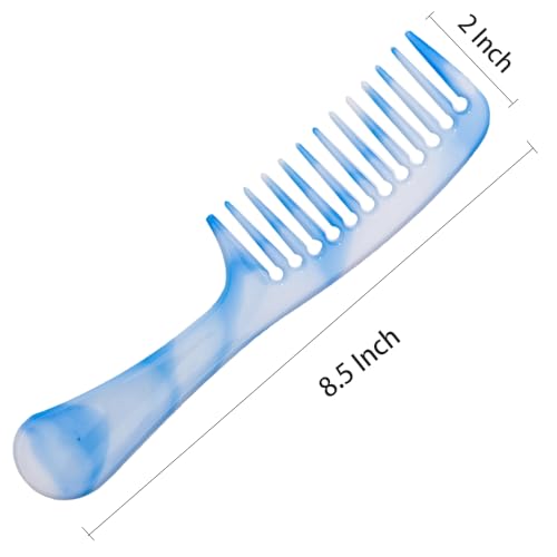 Peines de dientes anchos para cabello rizado, 2 unidades miniatura 6