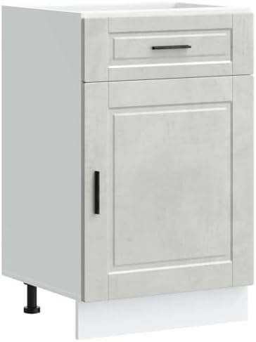 vidaXL kitchen base engineered wood storage unit with