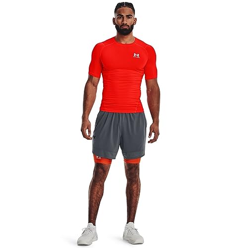 Image of Under Armour Men's UA HG Armour Comp SS Short Sleeve Functional Shirt Quick Dry T-Shirt with Compression Fit