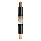 Stick de maquillaje con dos lados de contouring e iluminador, Ideal para acentuar tus mejores rasgos