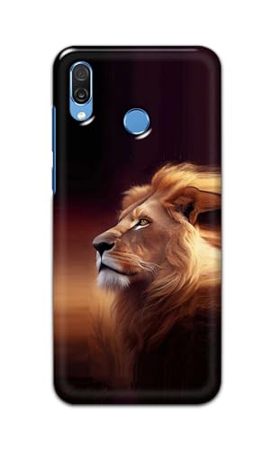 Image of PRINTFIDAA Printed Hard Back Cover Case for Honor Play Back Cover (Danger Lion) -112