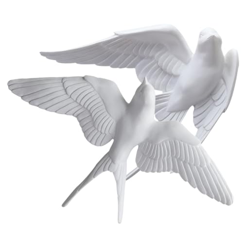 Oiseaux 3D décorations murales hirondelles : l'esprit nature dans le salon