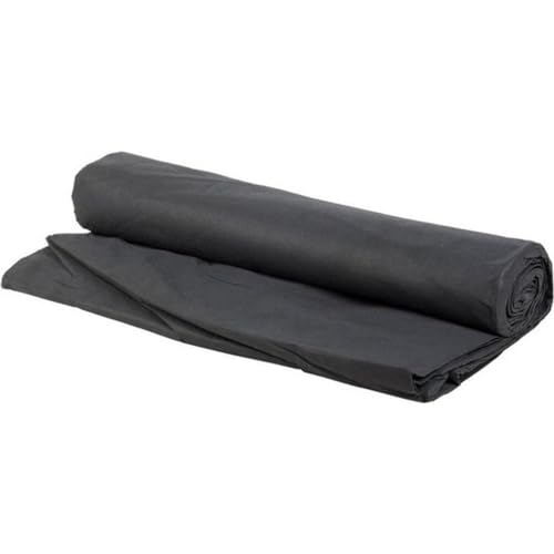 UMKY Black Fabric Weed Control Membrane Cloth Roll 1.5x8M Ground Cover Weed Membrane Suppressant for Garden Bed Patio Landscaping Flower Bed Weed Barrier Cloth