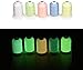 Simthread Glow in The Dark Thread, Polyester Embroidery Thread, 5 Spools 550 Yards Each, for Home Embroidery and Sewing Machine