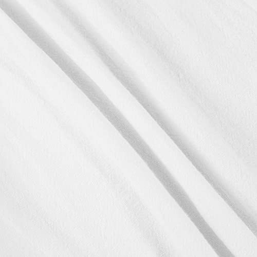 Kingspinner Capri Pants For Women Plus Size Women's Cotton Linen Tapered Cropped Pants Casual Elastic Waist Trousers #TOP2