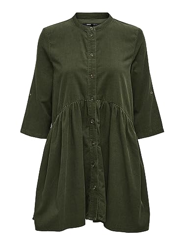 ONLY Women's ONLCHICAGO Corduroy Dress PNT NOOS Kleid Mini, Rosin, S