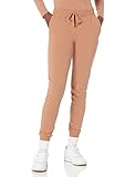 Amazon Essentials Women's Fleece Jogger Sweatpant (Available in Plus Size), Light Brown, Medium