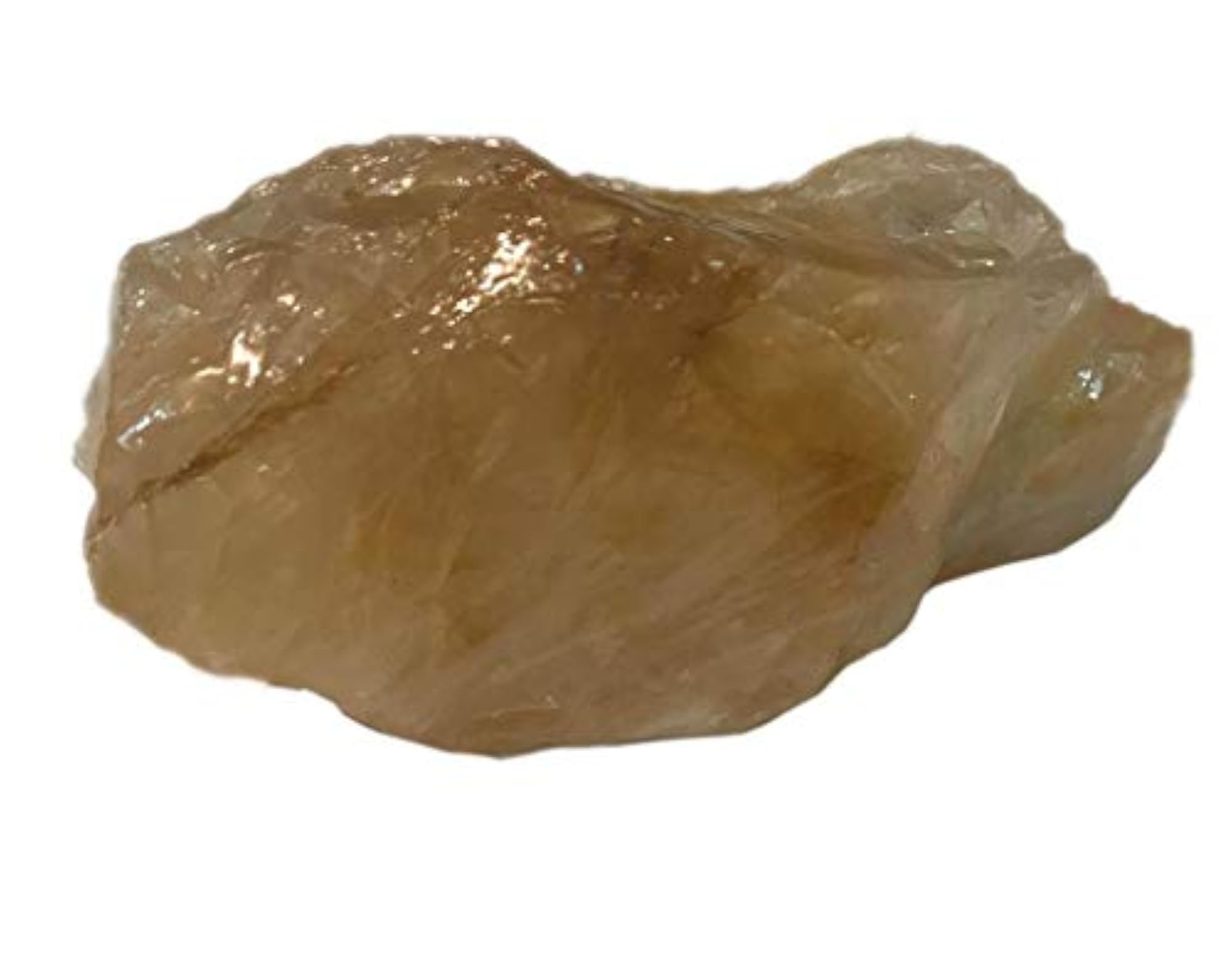 Golden Quartz Rough Raw Stone for Reiki & Positivity