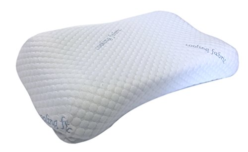 Set 4 Almohadas Queen Espuma Viscoelástica Azul Blanco miniatura 5