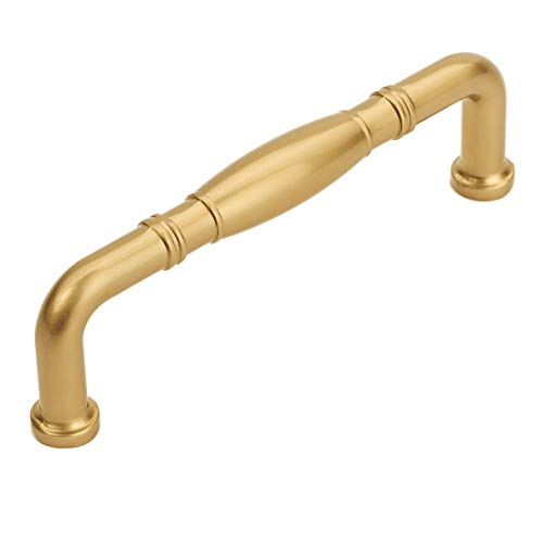 25 Pack - Cosmas 4313-96GC Gold Champagne Cabinet Hardware Handle Pull - 3-3/4