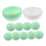 BESPORTBLE 10Stücke Befüllbare Kapseln Transparente Runde Aufbewahrungsboxen für Partygeschenke Vielseitig Einsetzbare Kunststoffkugeln für Spielzeugautomaten und Überraschungen