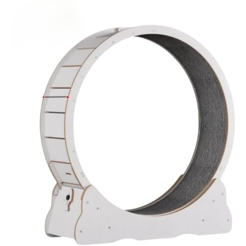 ArcticDeer 猫の車輪 キャットホイール 大型 猫 ホイールホイール 猫 ルームランナー 猫 回し車 猫爪とぎ 自走式キャットウォーク ロック装置内蔵 TPE静音低ノイズローラー ルームランナー 交換可能 室内飼い猫の運動不足を改善 低騒音 組み立