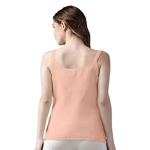 Image of Cotton Short Camisole Non-Stretchable Slip for Women | Short Kurti Slip | Short Camisole | Half-Length Lining | Waist Length Inner | Sameez | Samij(Half Slip)