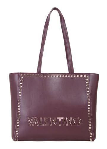 Valentino Shine Re Shopping Bag Vino : votre allié chic du bureau aux sorties