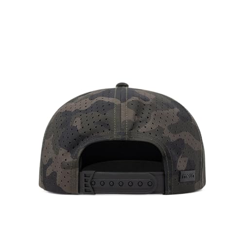 Image of melin Coronado Brick Hydro, Performance Snapback Hat, Water-Resistant Baseball Cap for Men & Women