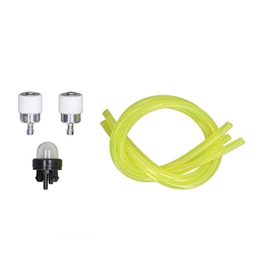 Kit De Filtro De óleo De Bulbo De Primer De Linha De Combustível Para RYOBI 682039 791682039 781682039 Cortador De Grama, Com 3 Tubos De óleo, 2 Filtros De óleo