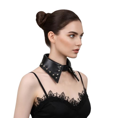 Collier ras du cou punk clouté pour sublimer vos soirées rock