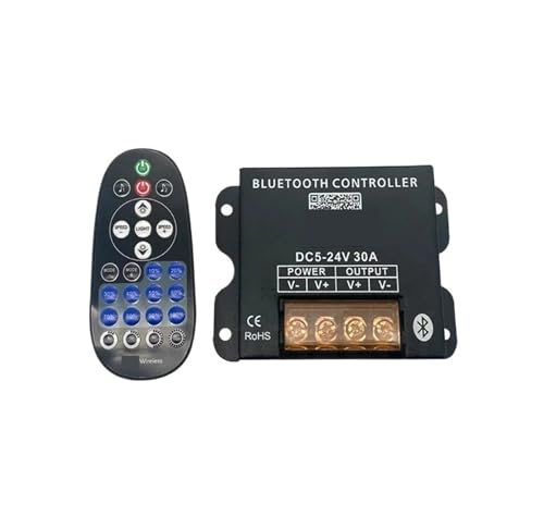 Variateur LED contrôleur PWM DC5-24V 10A pour module ruban monochrome RGB
