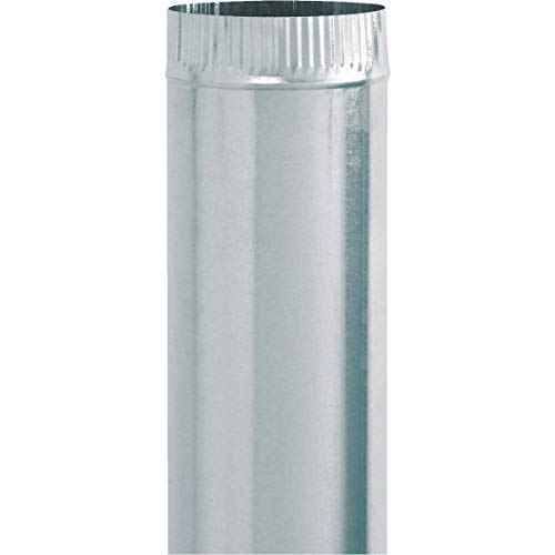 Imperial Manufacturing Pipe 4 " X 24 " Galvanized 26 Ga Steel