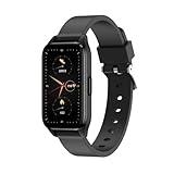 BUTISHIYU Fitness Armband, Aktivitätstracker, Fitness Tracker,IP67 Wasserdicht Fitness Armbanduhr mit Pulsuhr Schrittzähler Schlafmonitor Sportuhr mit Stoppuhr, Damen Herren Smart Watch,Schwarz