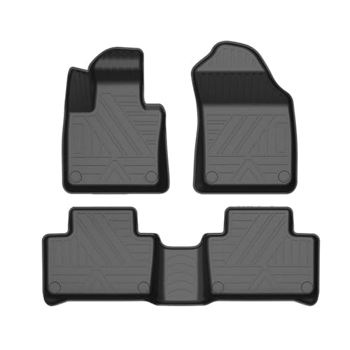 Tapis de sol de voiture étanche en TPE sur mesure pour Volvo XC90 LHD 5 places