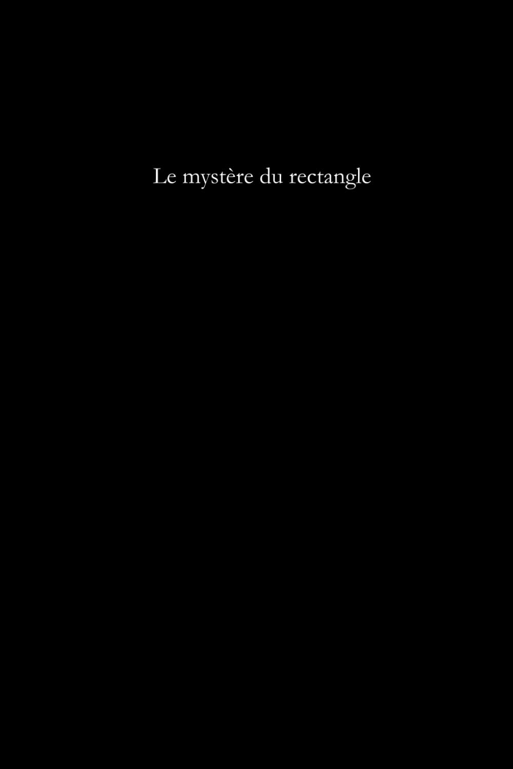 LE MYSTÈRE DU RECTANGLE NOIR