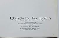 Edmond--the First Century B000OMJFXC Book Cover