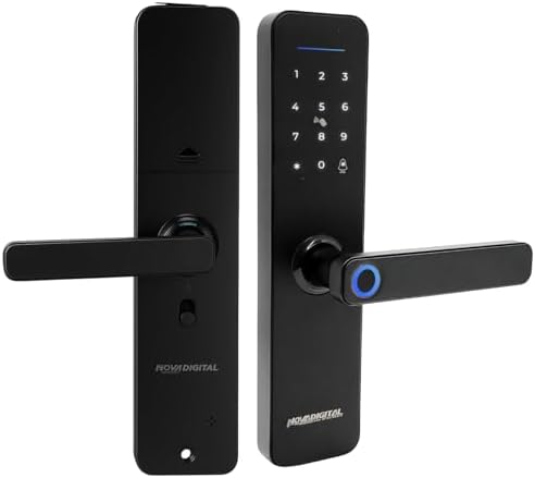 Fechadura Eletrônica Inteligente Wi-Fi NovaDigital com Acesso por...