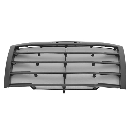 ALMULOO Front Grille w/Mesh Compatible with 2018-2024 Freightliner Cascadia Matte Black Front Bumper Hood Grill Replacement for A1720832014 by ALMULOO - Used condition - Image 6