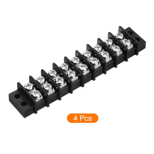 Bornier 9 positions 300V pas 9.5mm pour connecteur à vis de tableau électrique