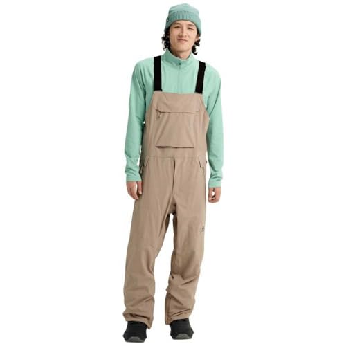 Pantalon de ski Burton snowboard salopette homme taupe taille XS