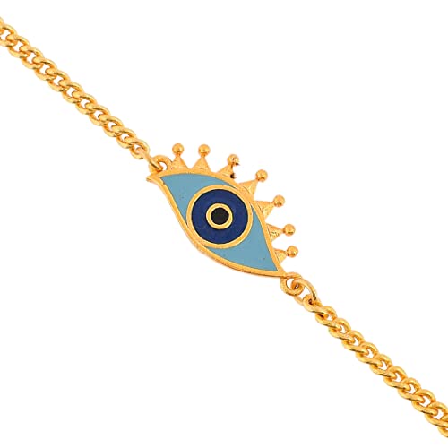 Evil Eye Plated Bracelet Protection Jewelry Charm