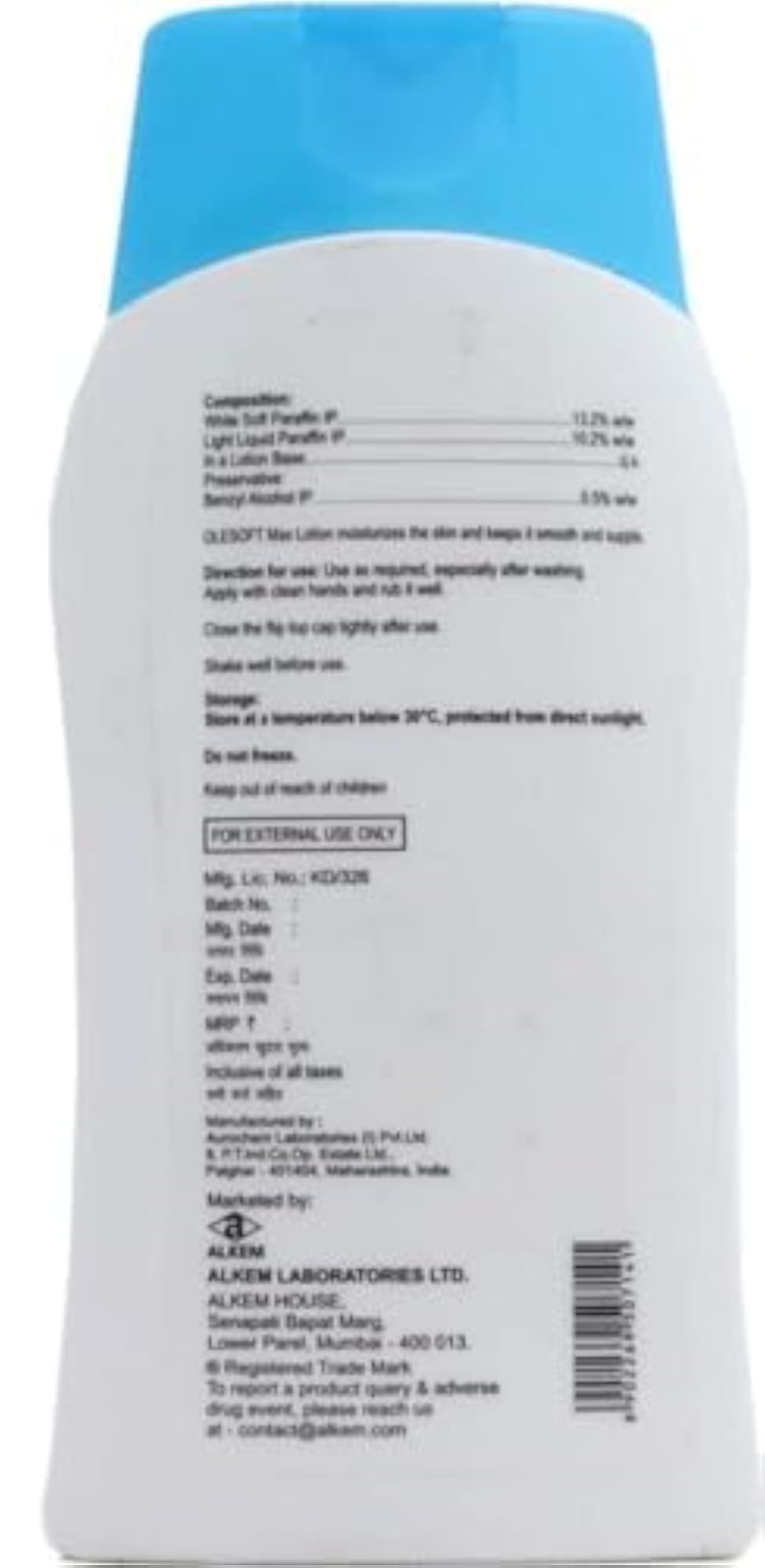 Ole_soft Max Lotion, Intense Moisturiser for All Skin Types