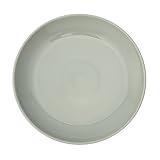 西海陶器(Saikaitoki) 波佐見焼 Common コモン プレート グレー 直径約12cm 電子レンジ 食洗器対応 17033