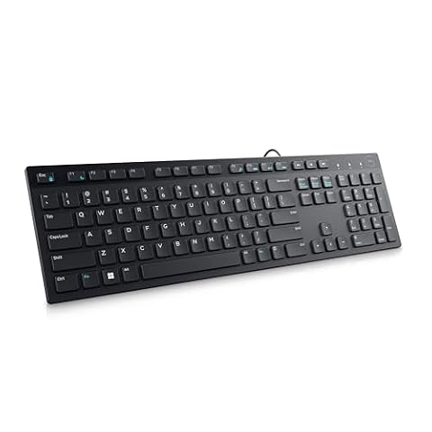 Dell KB216 Wired Multimedia Keyboard - Full-Size Layout with USB