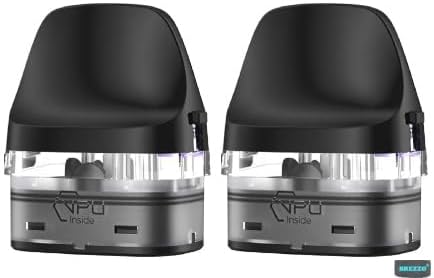 J Replacement pod XL 5.0 cartridge 0.4 ohm (2 pcs) Compatible with GeekVape Digi Pro and Digi Max Pod Mod Kits - Nicotine Free