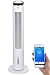 Produktbild Sichler Haushaltsgeräte Turmluftkühler: 3in1-WLAN-Luftkühler mit App, für Siri, Alexa & Google Assistant, 60 W (Turmventilator mit Luftbefeuchter, Turmventilator mit Fernbedienung)