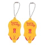 Compteur de balles de golf - taille mini, peut être facilement à votre , ceinture ou de golf avec une chaîne de perles et pratique à transporter, compteur de balles de golf d'extérieur