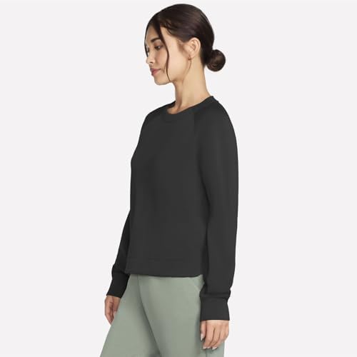 Skechers Women's Skechluxe Elevate Crewneck Bold Black M