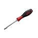 Wiha 53110 Phillips Screwdriver with SoftFinish Handle and Solid Metal Cap, 1 x 80mm