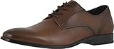 Gestapelte Ferse Florsheim Jetson Plain Toe Oxford Herren, Cognac Smooth, 43 EU