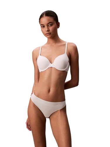Image of Calvin Klein Women's Invisibles Seamless Thong Panties (5 Pack)