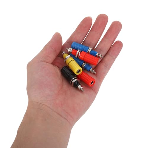 Conectores banana de altavoz para el cine en casa ordenado con bornes FOMIYES M3X45Mm 4