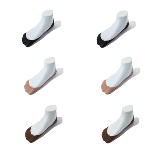 Image of SHEEC Women's No Show Socks for Flats | Non-Slip Invisible Liners for Heels & Ballet Shoes | Soft, Lightweight | 4 or 6 Pairs