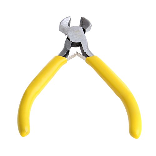 Preisvergleich Produktbild JOYKK Mini Jewelry Endschneider Praktische Schmuck Handarbeit Kohlenstoffstahl Werkzeug - Gelb