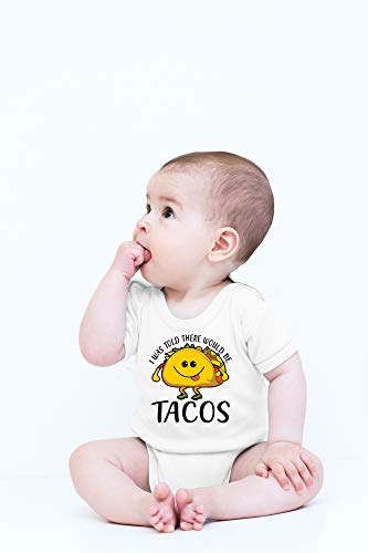 CBTwear I Was Told There Would Be Tacos - Funny Taco Tuesday Lover - Cute Infant One-Piece Baby Bodysuit2