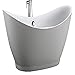 Bellaterra Home BA6514 Salerno 68 inch Freestanding Bathtub in Glossy White